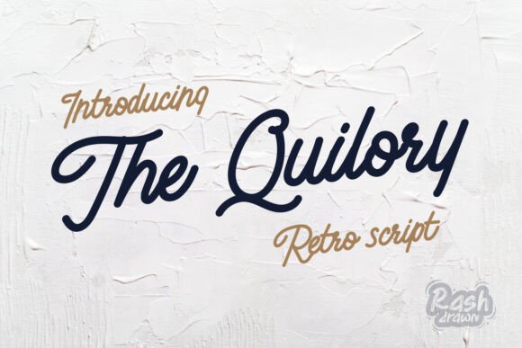 A Script Font with Editorial Grace: The Quilory