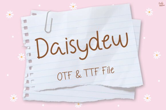 Daisydew Font: A Playful Typeface for Business Branding