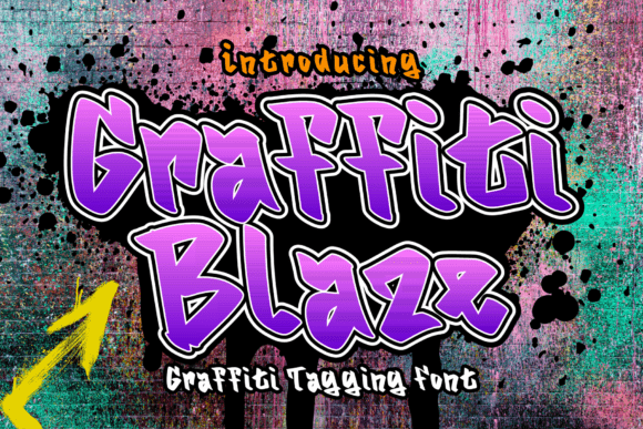 Graffitti Blaze: The Typeface That Sparks Campaign Energy