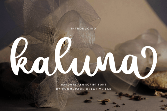 Kaluna Regular: A Handwritten Script Font for Digital Elegance