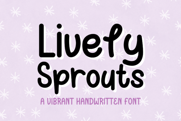 Lively Sprouts: A Handwritten Font for Real Business Branding