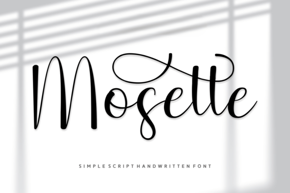 Mosette Review: A Script Font That Feels Earned, Not Borrowed