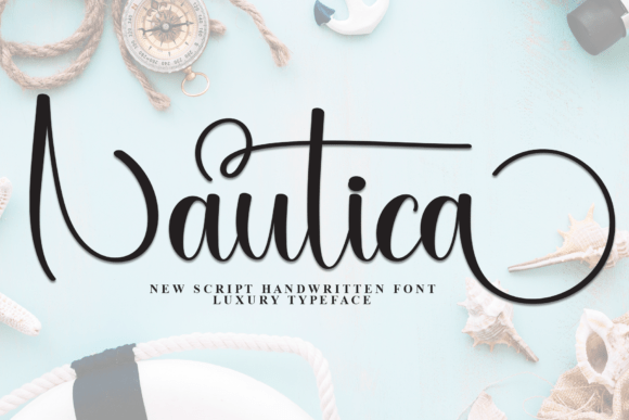 Nautica: The Fluid Script Font for Seaside Brand Stories