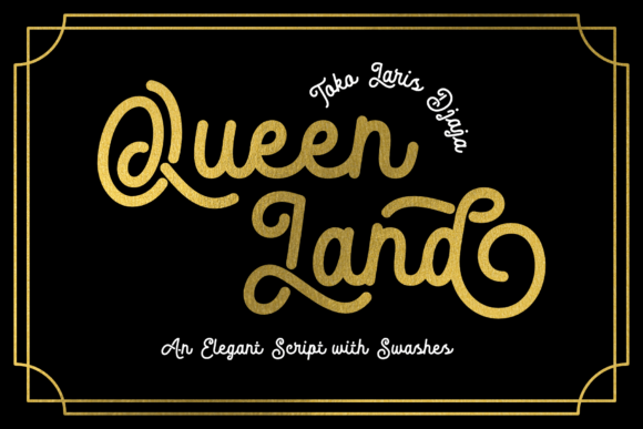 Queen Land Script Font: A Practical Review for Branding