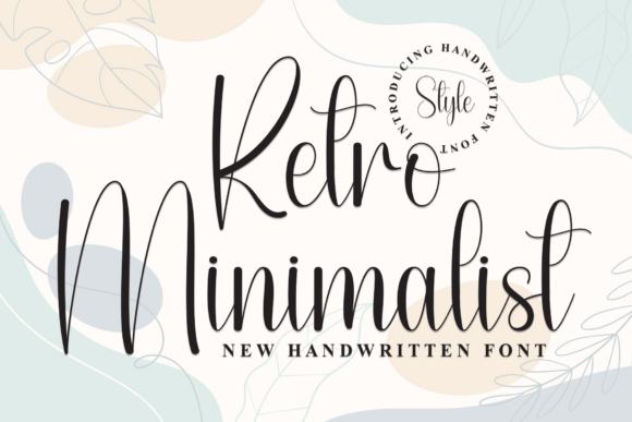 Retro Minimalist Font: A Designer’s Branding Story