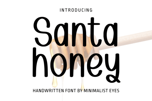Santa Honey: The Whimsical Handwritten Font for Makers