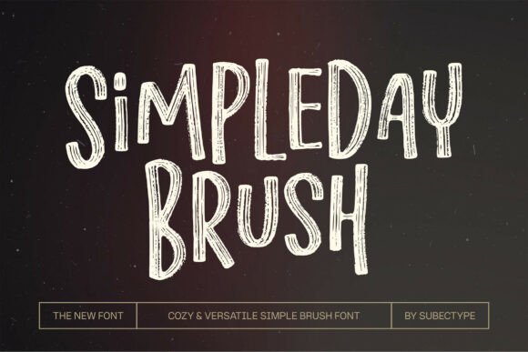Simpleday Brush: A Playful Script Font for Web Design
