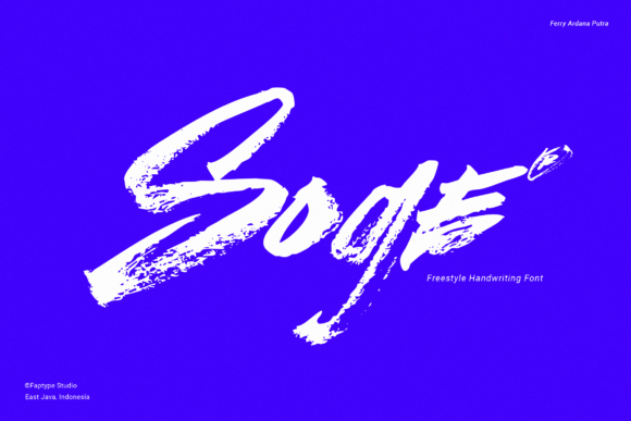 Soge: A Handwritten Script Font That Makes Small Brands Shine