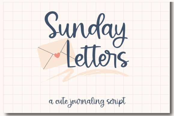 Sunday Letters: A Handwritten Script Font with Soul