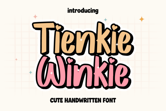 Testing the Tienkie Winkie Font for Playful Web Projects
