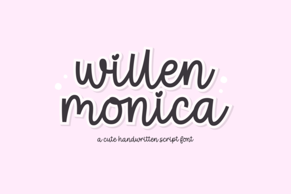 Willen Monica: A Playful Font for Editorial Design