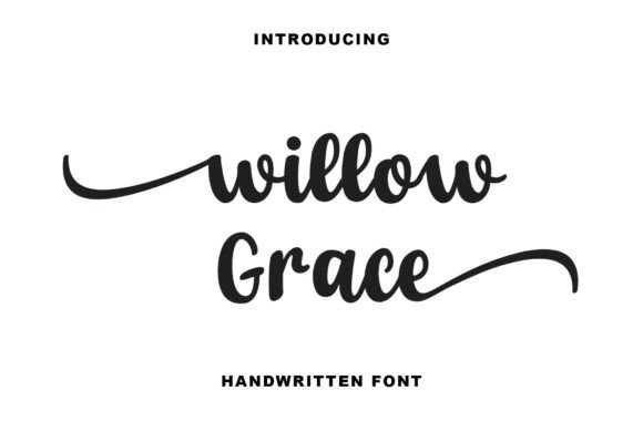 Willow Grace: A Graceful Script Font for Memorable Branding